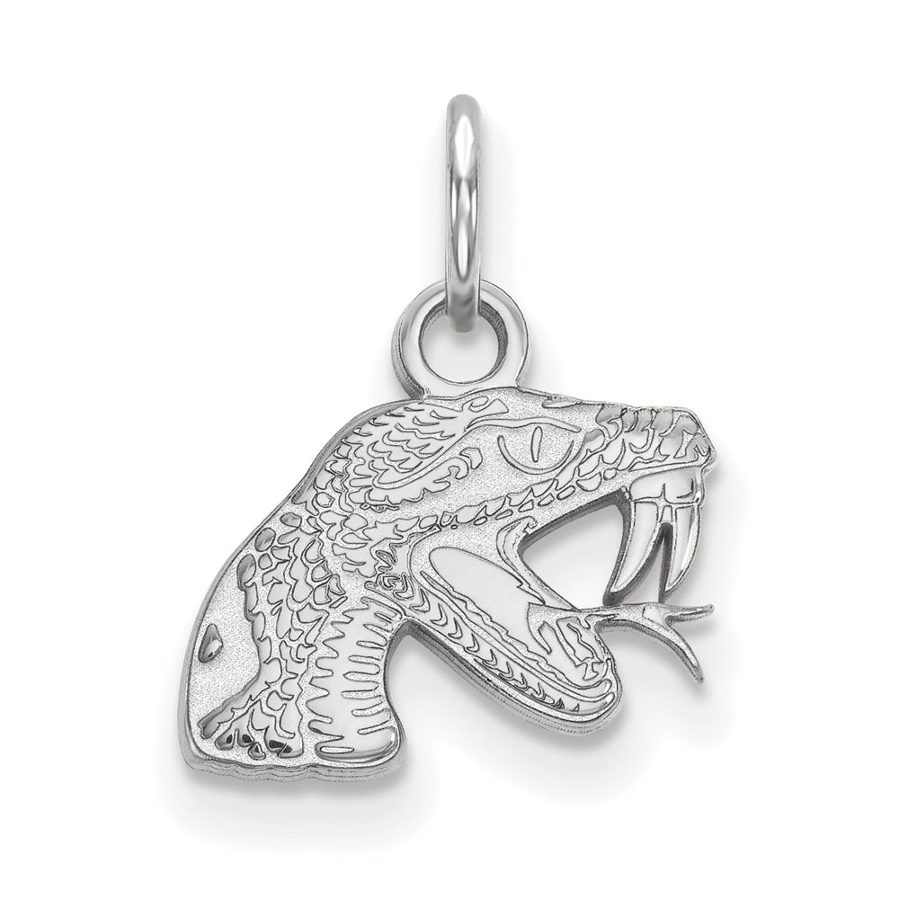 14k White Gold Florida A&amp;M U XS (Tiny) Charm or Pendant, Item P22898 by The Black Bow Jewelry Co.