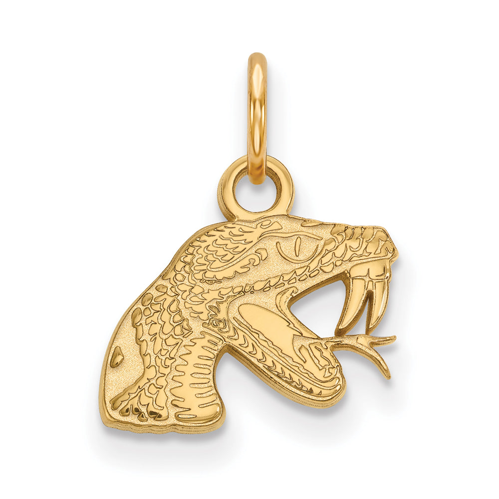 14k Yellow Gold Florida A&amp;M U XS (Tiny) Charm or Pendant, Item P22992 by The Black Bow Jewelry Co.