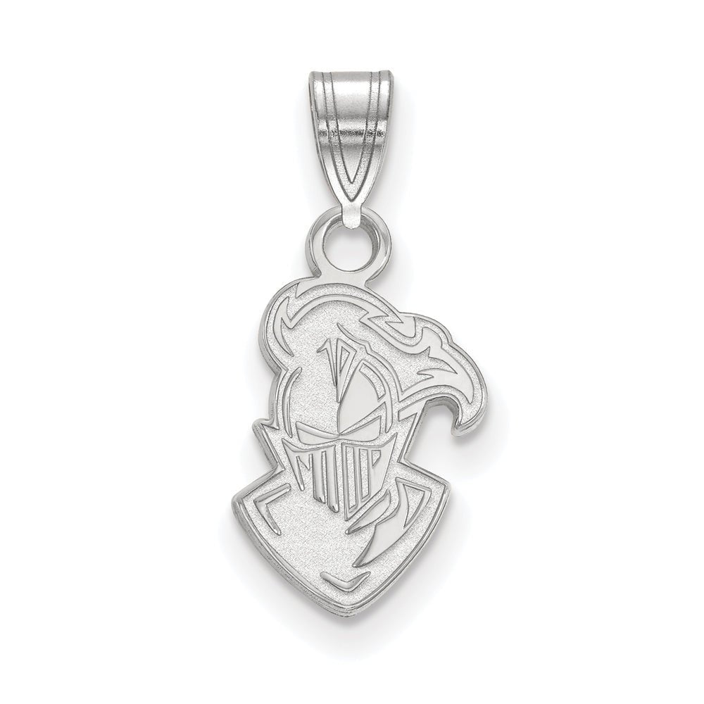 10k White Gold Furman U Small Pendant, Item P23434 by The Black Bow Jewelry Co.