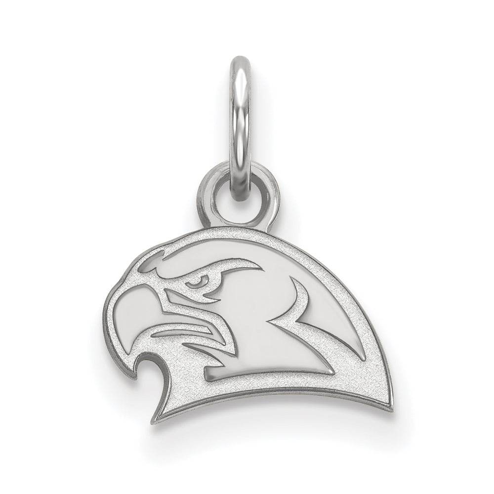 10k White Gold Miami U XS (Tiny) Charm or Pendant, Item P23447 by The Black Bow Jewelry Co.
