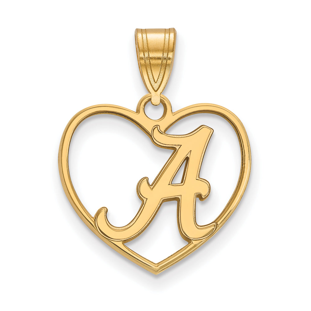 Sterling Silver U of Louisville Heart Pendant Necklace - The Black Bow  Jewelry Company