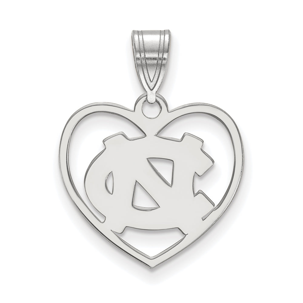 Sterling Silver U of Louisville Heart Pendant Necklace - The Black Bow  Jewelry Company