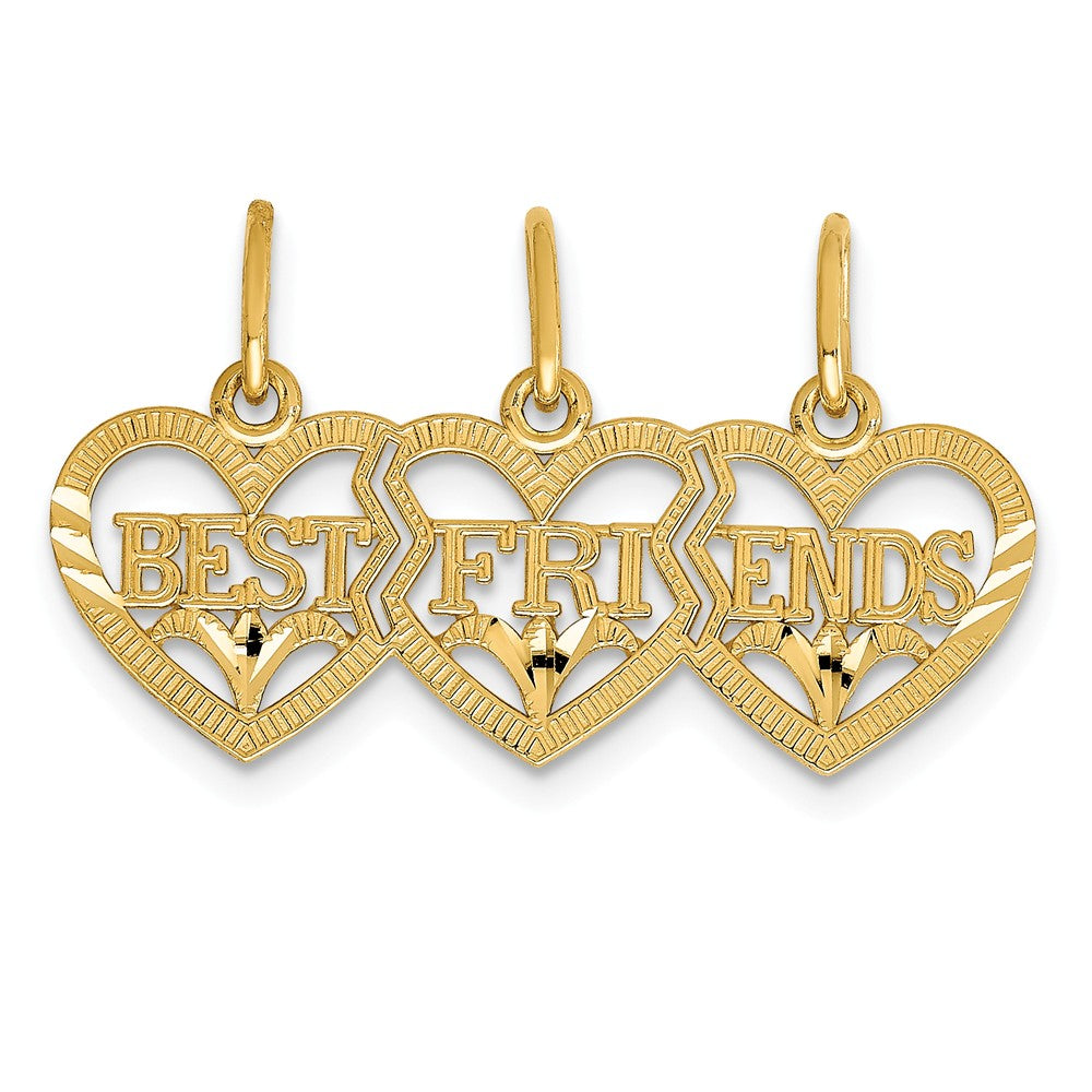 Buy 14k charm best friend