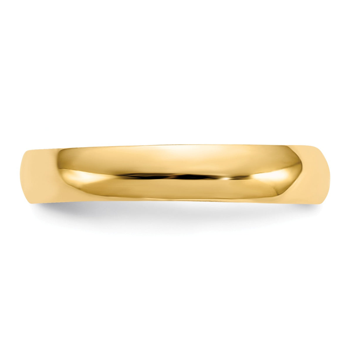 Alternate view of the High Polished Toe Ring in 14 Karat Gold by The Black Bow Jewelry Co.