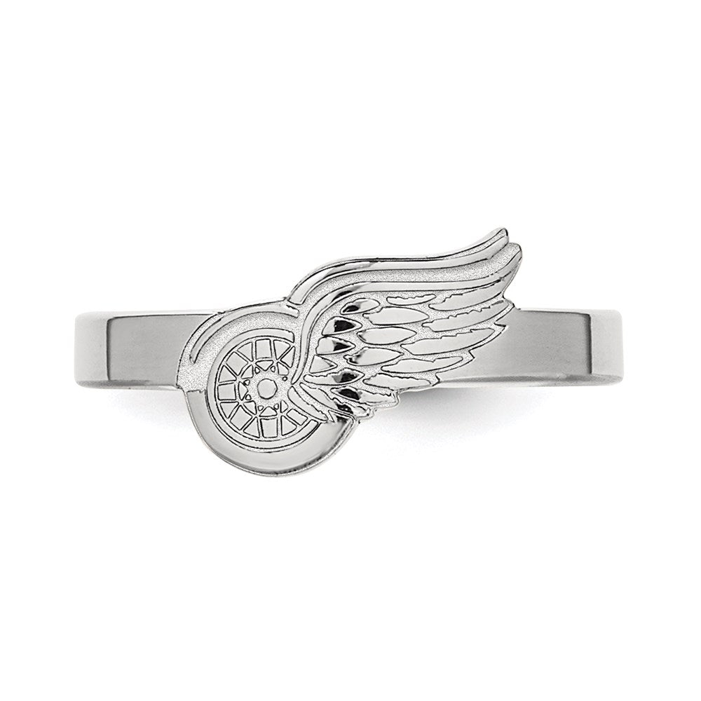 Alternate view of the Sterling Silver NHL Detroit Red Wings Toe Ring by The Black Bow Jewelry Co.