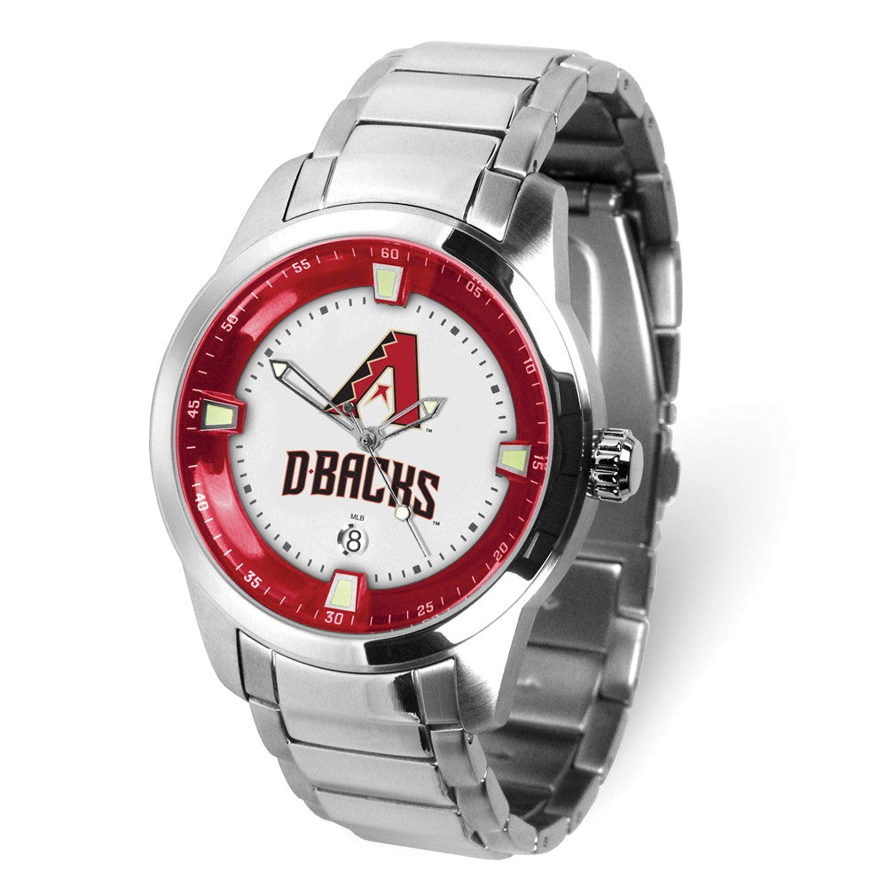 MLB Mens Arizona Diamondbacks Titan Watch, Item W10130 by The Black Bow Jewelry Co.