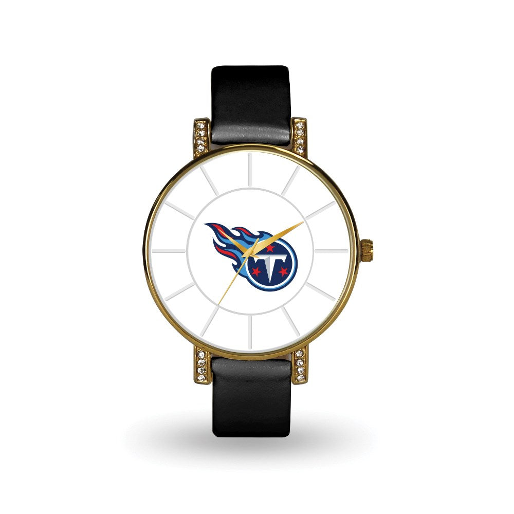 NFL Ladies Tennessee Titans Sparkle Watch - The Black Bow Jewelry Company