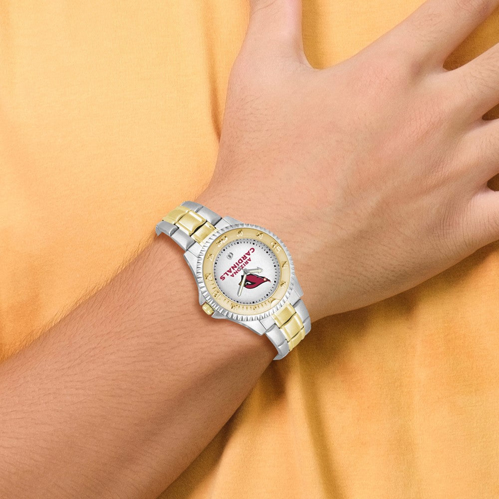 Alternate view of the NFL Mens Arizona Cardinals Competitor Watch by The Black Bow Jewelry Co.