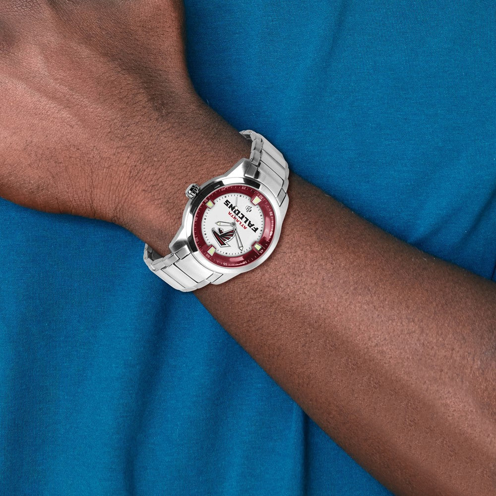 Alternate view of the NFL Mens Atlanta Falcons Titan Watch by The Black Bow Jewelry Co.
