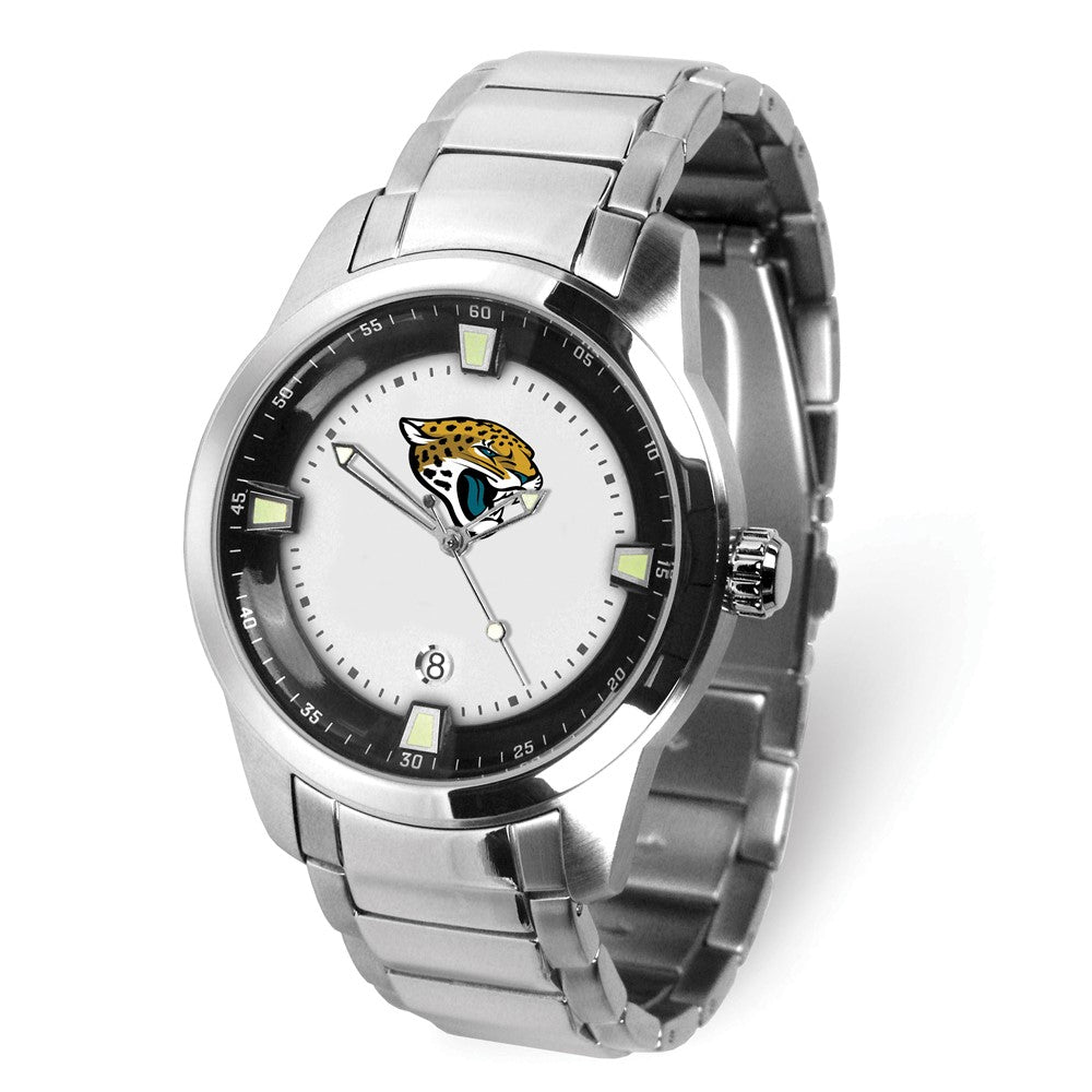 NFL Mens Jacksonville Jaguars Titan Watch, Item W10512 by The Black Bow Jewelry Co.