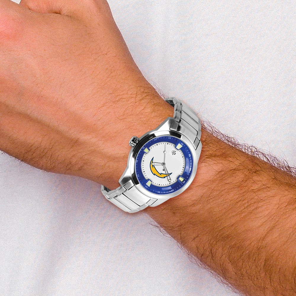 Alternate view of the NFL Mens Los Angeles Chargers Titan Watch by The Black Bow Jewelry Co.