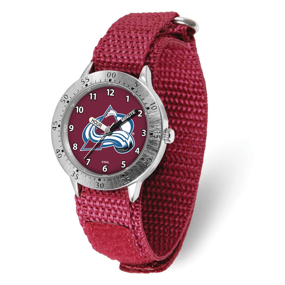 NHL Kids Colorado Avalanche Tailgater Watch, Item W10569 by The Black Bow Jewelry Co.