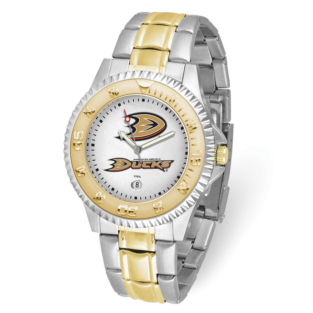 NHL Mens Anaheim Ducks Competitor Watch, Item W10592 by The Black Bow Jewelry Co.