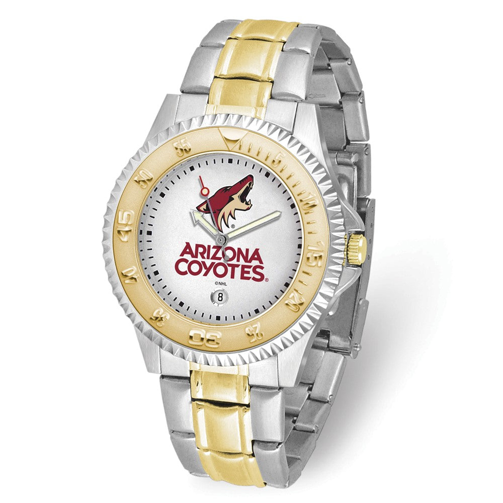 NHL Mens Arizona Coyotes Competitor Watch, Item W10593 by The Black Bow Jewelry Co.