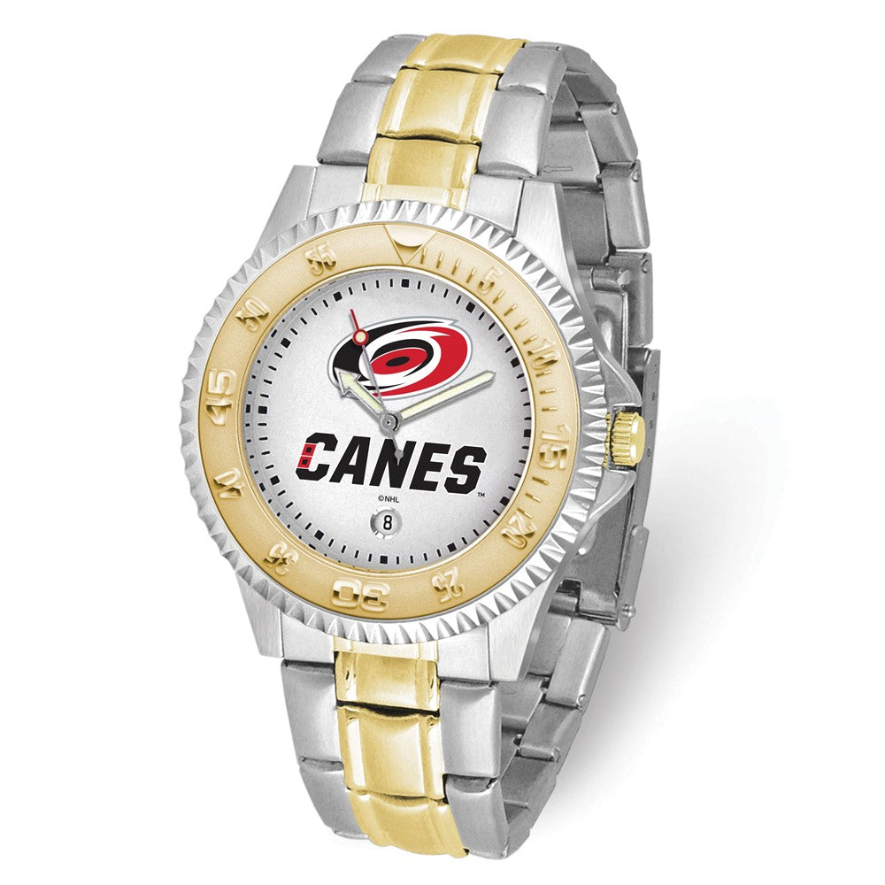NHL Mens Carolina Hurricanes Competitor Watch, Item W10597 by The Black Bow Jewelry Co.