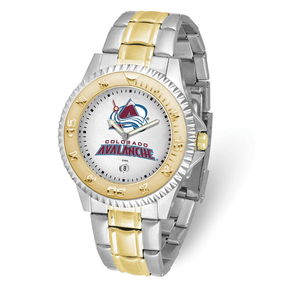 NHL Mens Colorado Avalanche Competitor Watch - The Black Bow