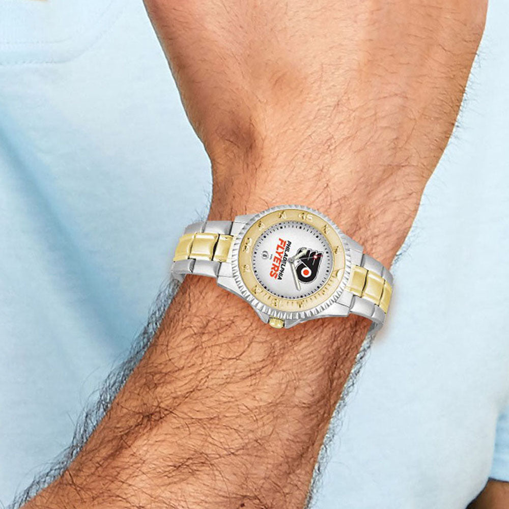 Alternate view of the NHL Mens Philadelphia Flyers Competitor Watch by The Black Bow Jewelry Co.