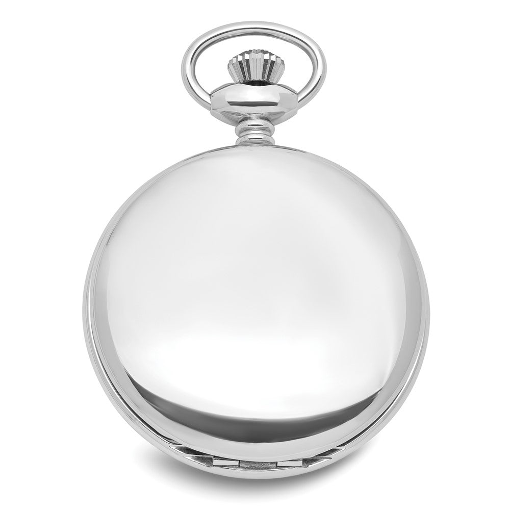 Alternate view of the Swingtime Stainless Steel Quartz Pocket Watch by The Black Bow Jewelry Co.