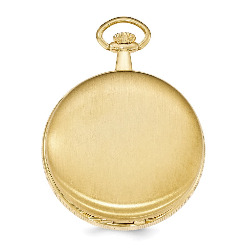 Alternate view of the Swingtime Gold-finish Brass Mechanical 48mm Pocket Watch by The Black Bow Jewelry Co.