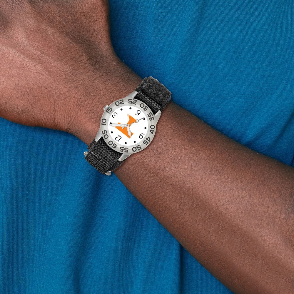 Alternate view of the LogoArt Kids University of Tennessee Knoxville Childs Fan Watch by The Black Bow Jewelry Co.