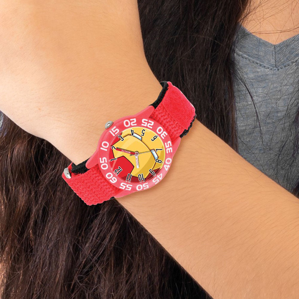 Alternate view of the Marvel Boys Iron Man Time Teacher Watch by The Black Bow Jewelry Co.