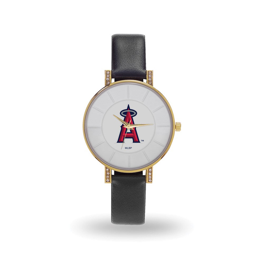 MLB Ladies Los Angeles Angels Lunar Watch, Item W9864 by The Black Bow Jewelry Co.