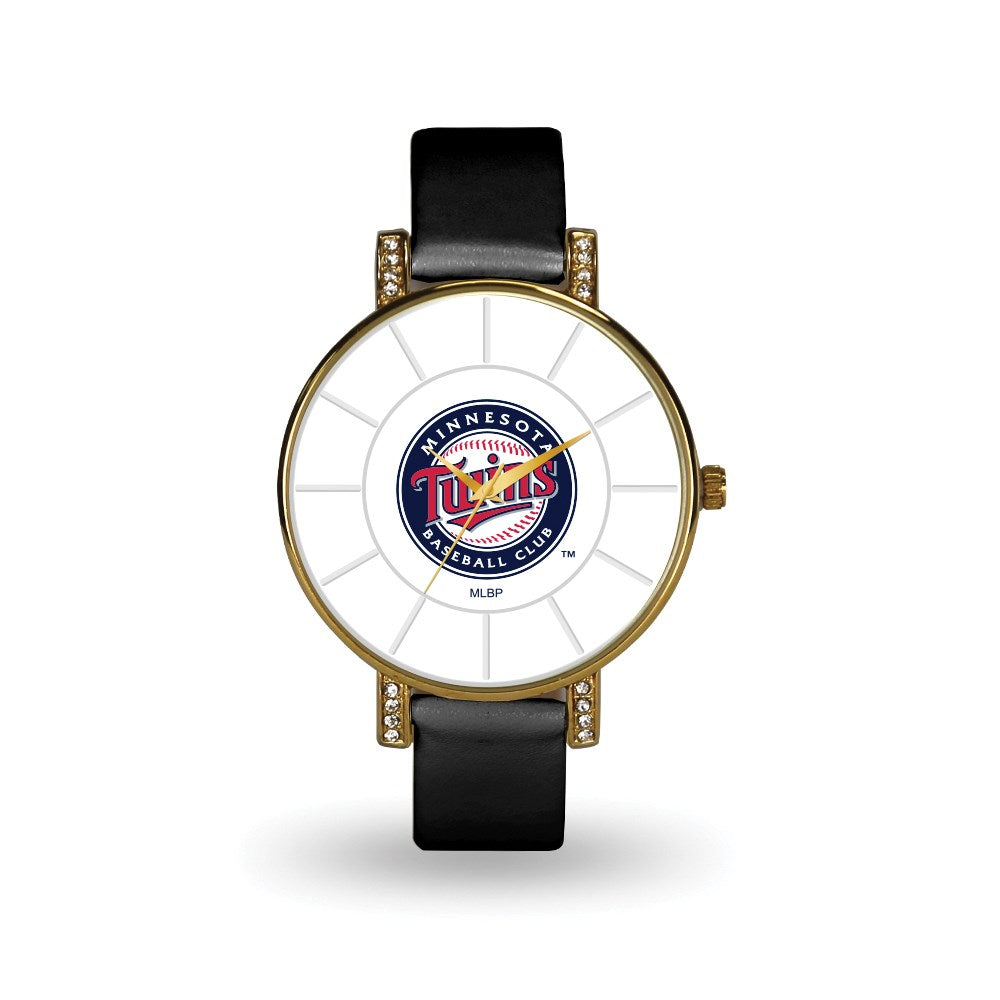 MLB Ladies Minnesota Twins Lunar Watch, Item W9868 by The Black Bow Jewelry Co.