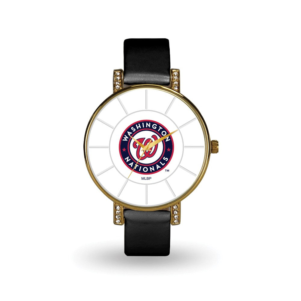 MLB Ladies Washington Nationals Lunar Watch, Item W9881 by The Black Bow Jewelry Co.