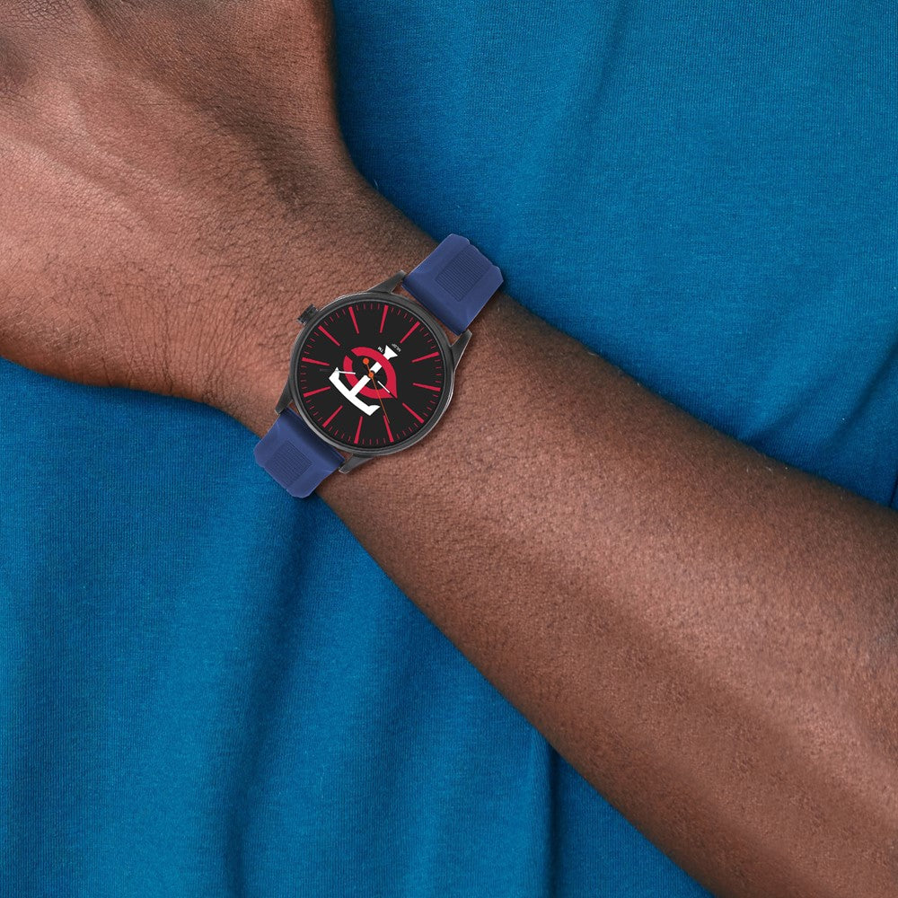 Alternate view of the MLB Ladies Minnesota Twins Cheer Watch by The Black Bow Jewelry Co.